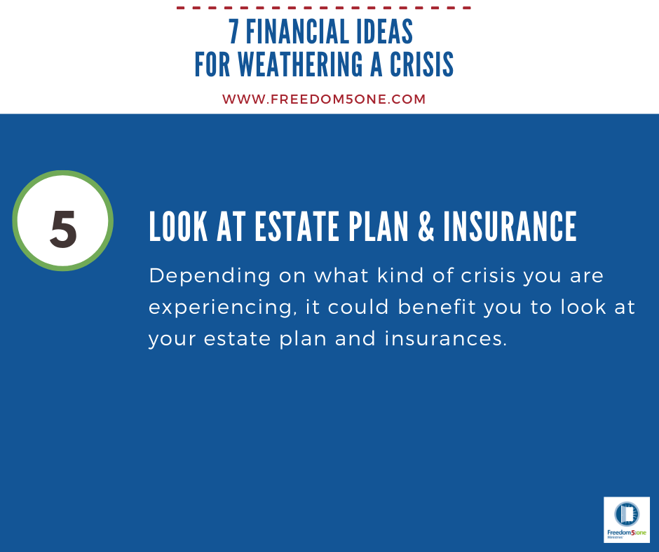 Look at Estate Plans and Insurances in a&nbsp;Crisis