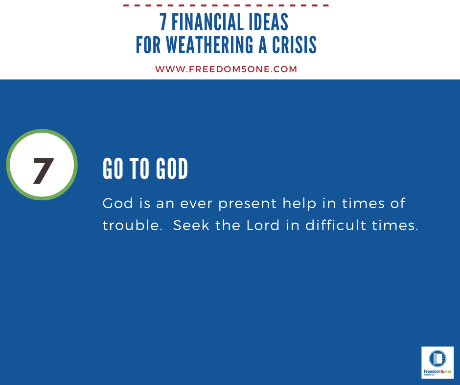 Go to God in a&nbsp;Crisis